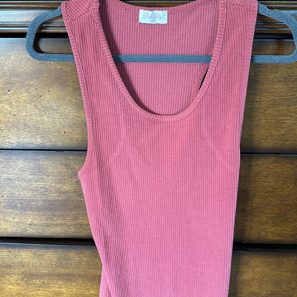 Pink Lily tank dress - Picture 2 of 2